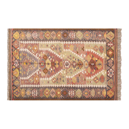 Vintage Turkish Rug, 140 x 194 cm, 4.7 x 6.4 ft