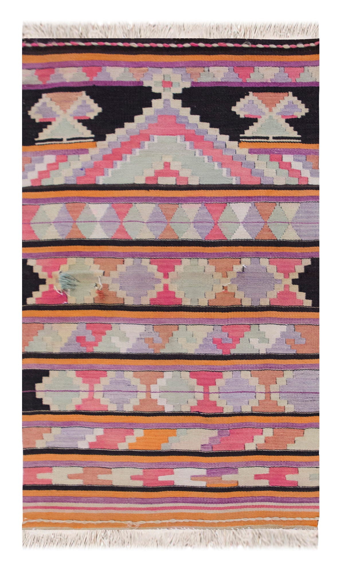 Vintage Turkish Rug, 142 x 87 cm, 4.7 x 2.10 ft