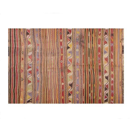 Vintage Turkish Rug, 144 x 180 cm, 4.8 x 5.10 ft