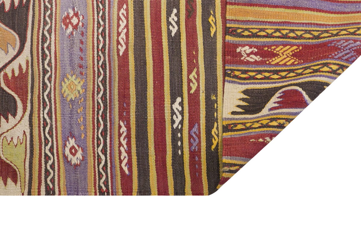 Vintage Turkish Rug, 144 x 180 cm, 4.8 x 5.10 ft