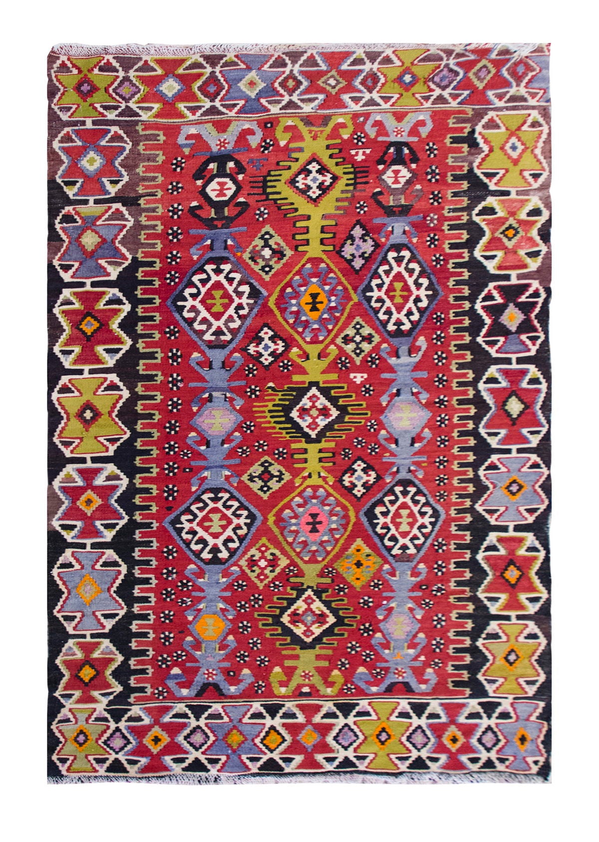 Vintage Turkish Rug, 145 x 83 cm, 4.9 x 2.8 ft