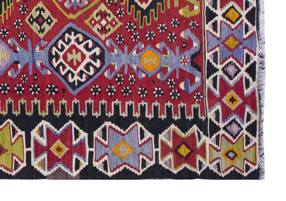Vintage Turkish Rug, 145 x 83 cm, 4.9 x 2.8 ft