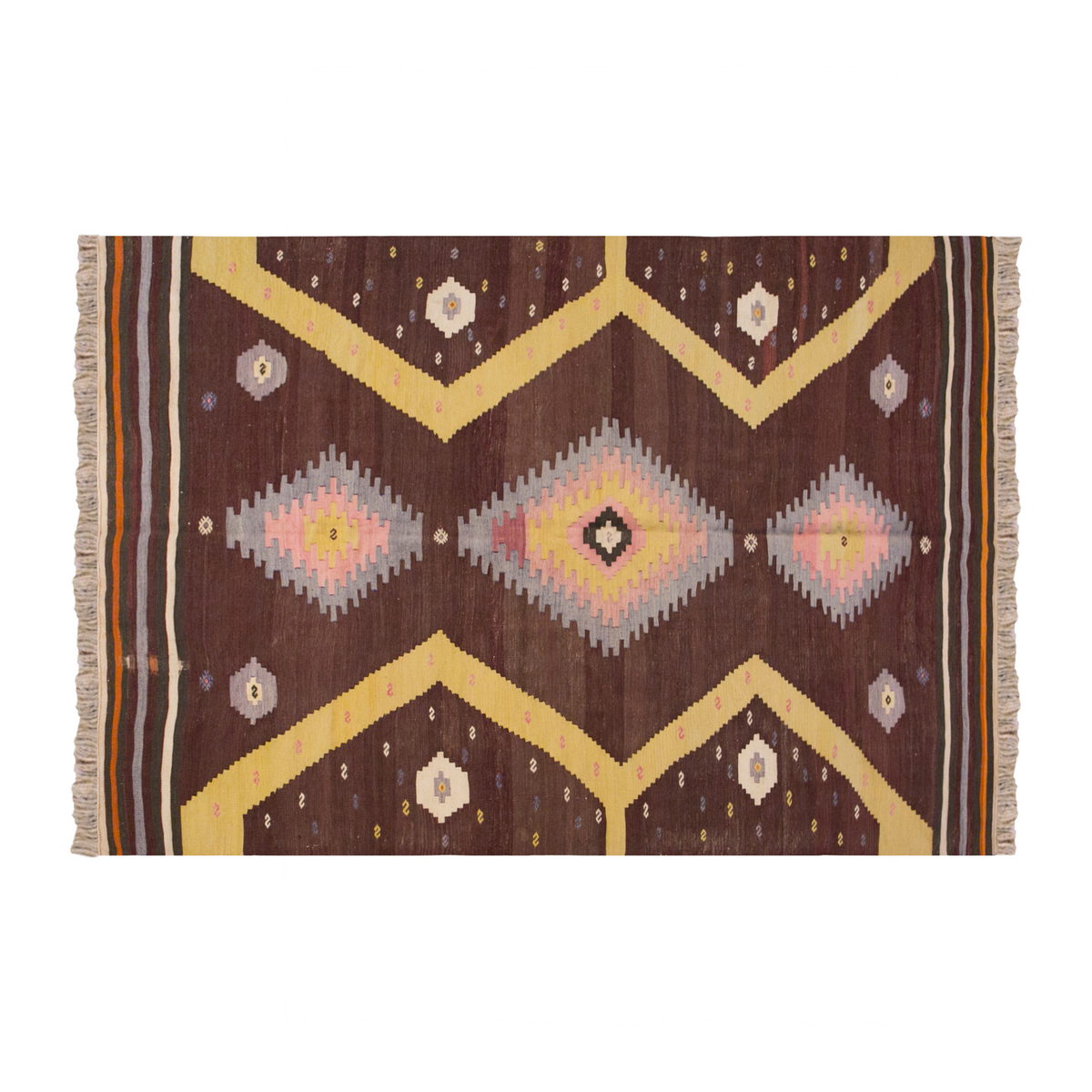 Vintage Turkish Rug, 148 x 234 cm, Vintage Rug, 4.10 x 7.8 ft