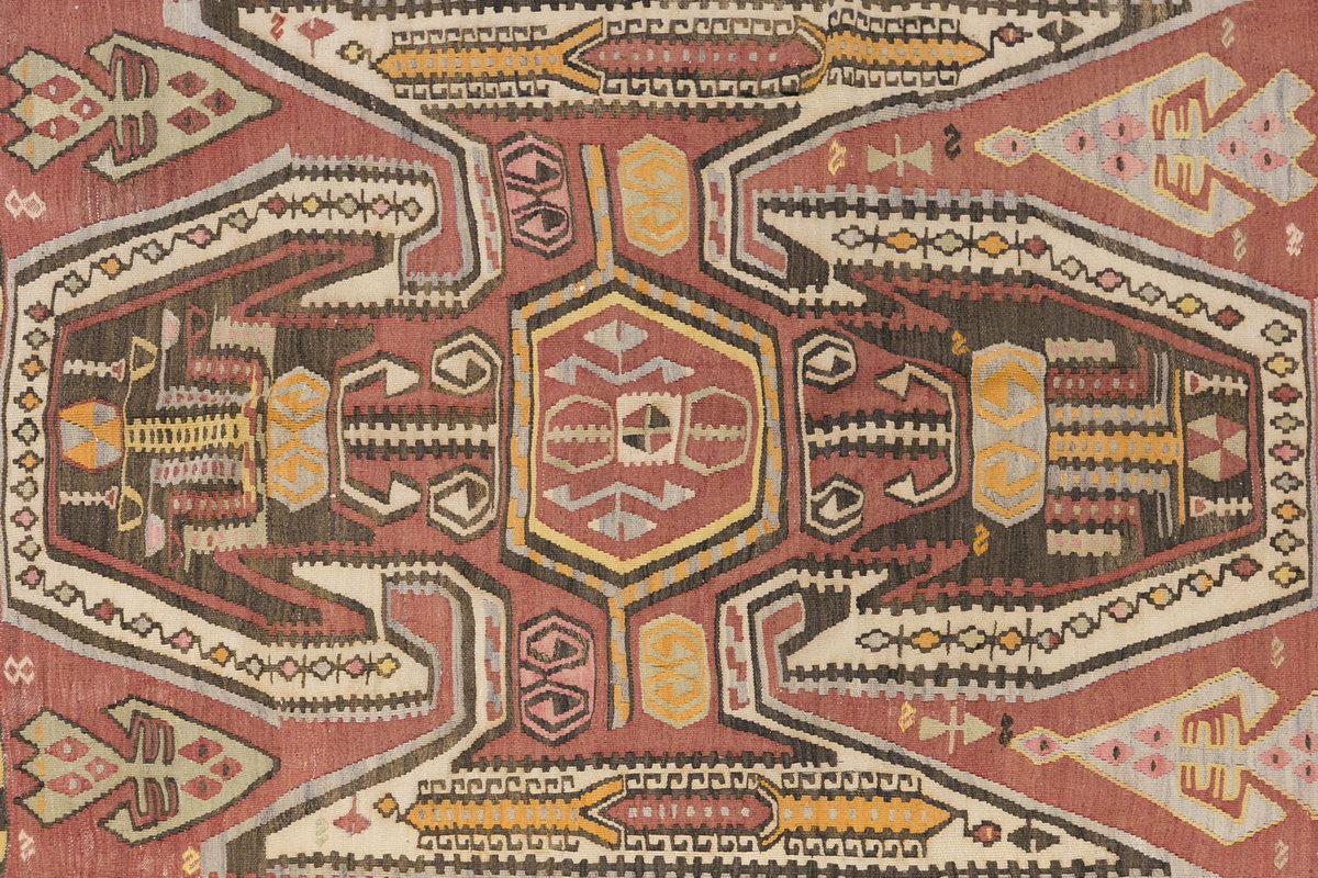 Vintage Turkish Rug, 149 x 253 cm, 4.10 x 8.3 ft