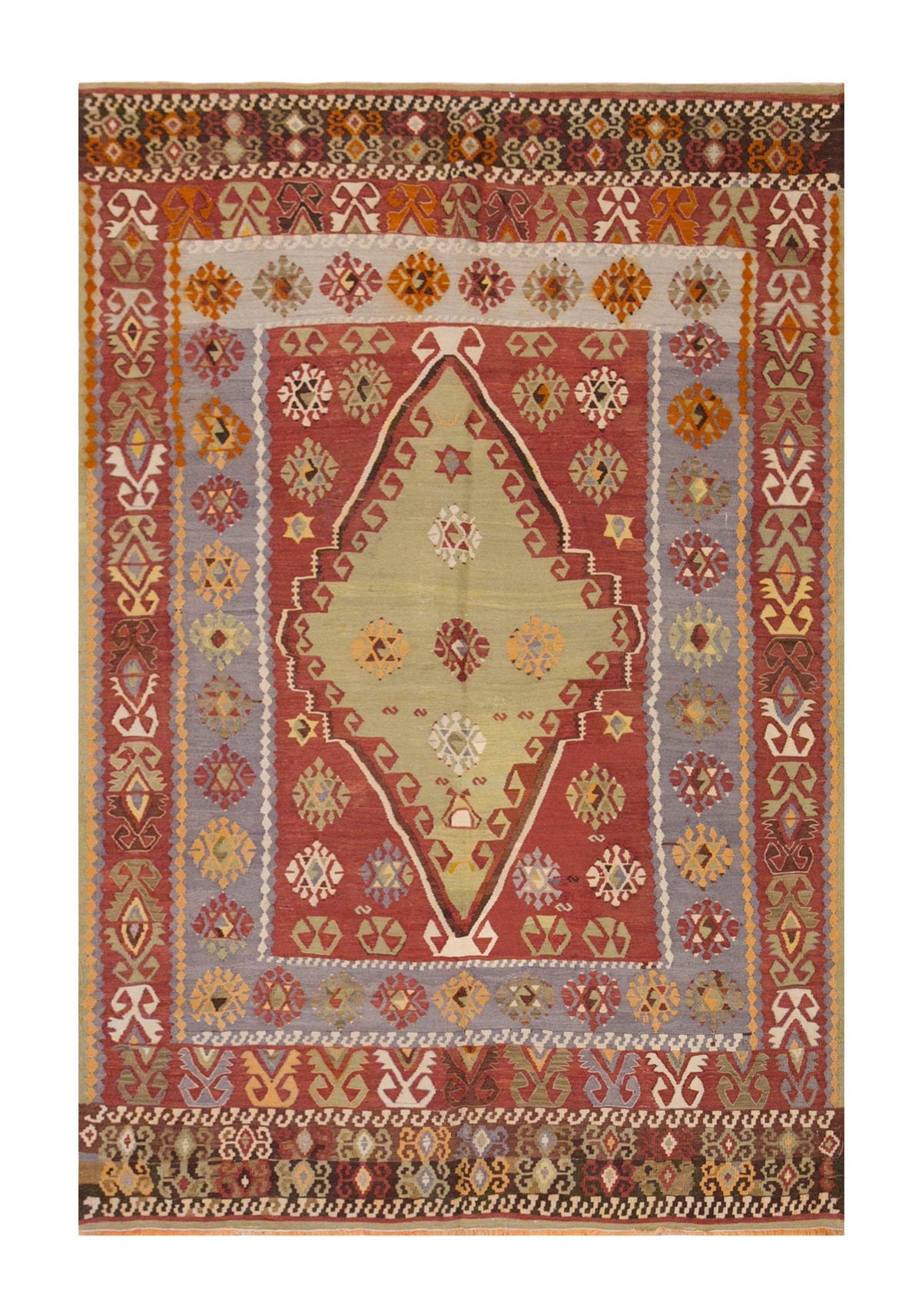 Vintage Turkish Rug, 150 x 209 cm, 4.11 x 6.10 ft