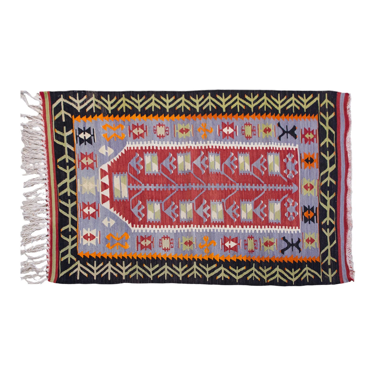 Vintage Turkish Rug, 151 x 91 cm, 4.11 x 2.11 ft