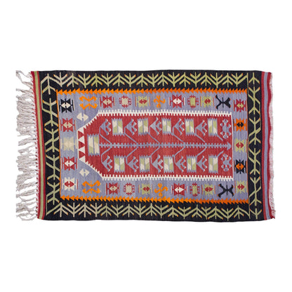 Vintage Turkish Rug, 151 x 91 cm, 4.11 x 2.11 ft