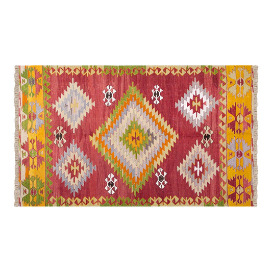 Vintage Turkish Rug, 153 x 217 cm, 5 x 7.1 ft