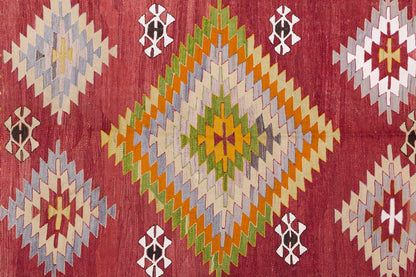 Vintage Turkish Rug, 153 x 217 cm, 5 x 7.1 ft