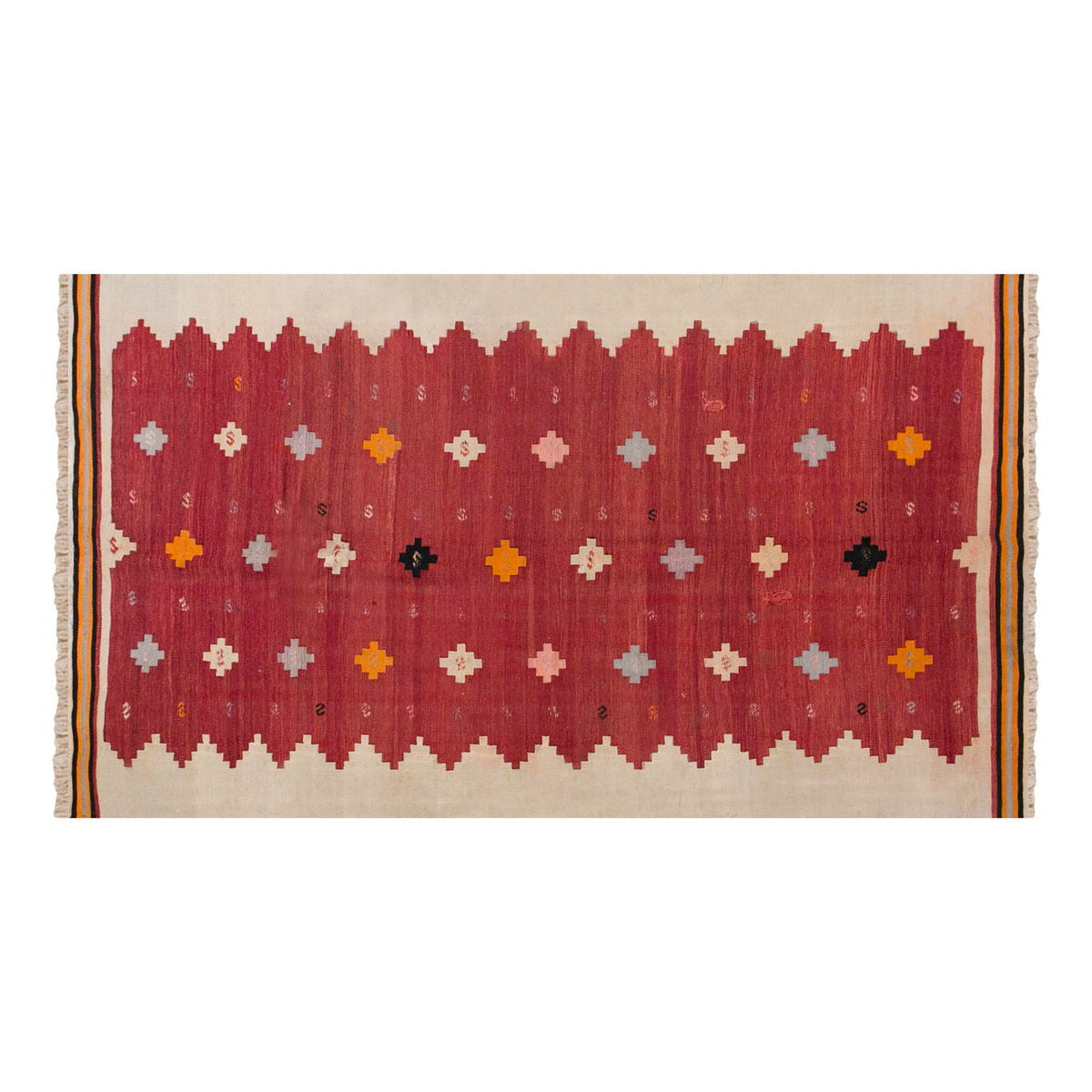 Vintage Turkish Rug, 153 x 267 cm, 5 x 8.9 ft