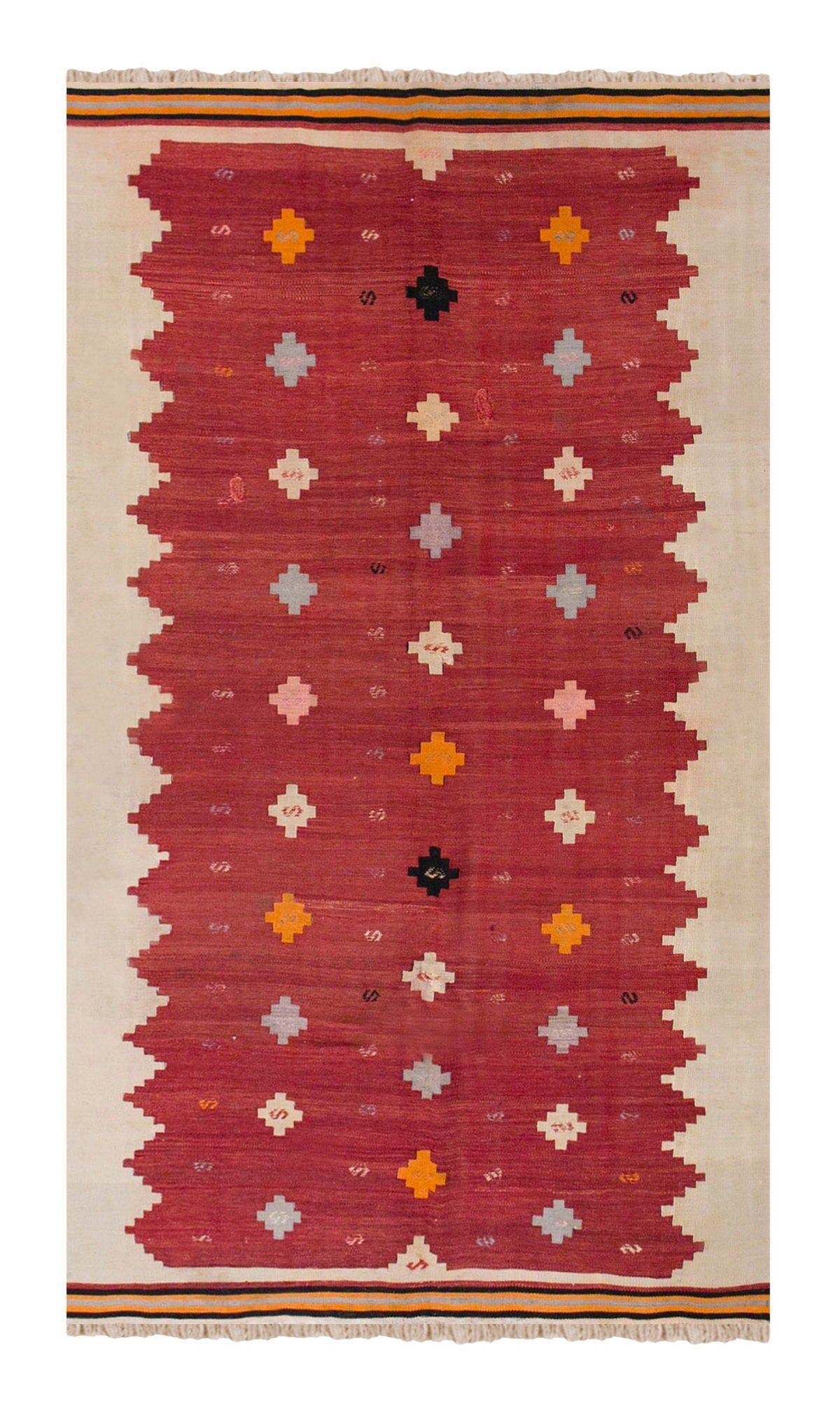 Vintage Turkish Rug, 153 x 267 cm, 5 x 8.9 ft