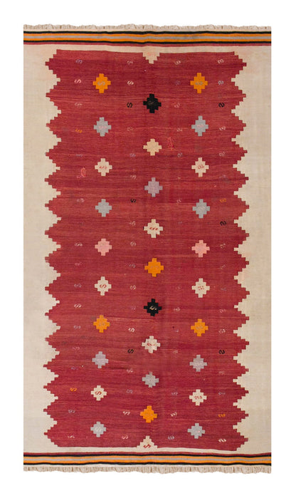 Vintage Turkish Rug, 153 x 267 cm, 5 x 8.9 ft