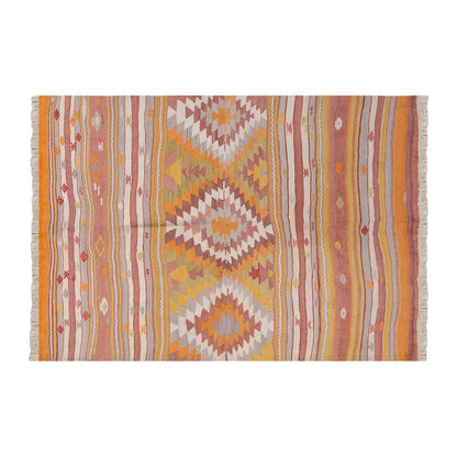 Vintage Turkish Rug, 155 x 206 cm, 5.1 x 6.9 ft