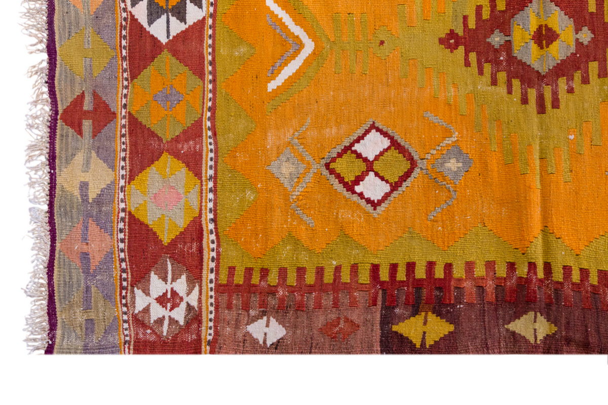 Vintage Turkish Rug, 156 x 112 cm, 5.1 x 3.8 ft