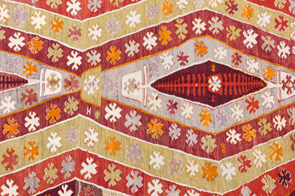 Vintage Turkish Rug, 158 x 225 cm, 5.2 x 7.4 ft