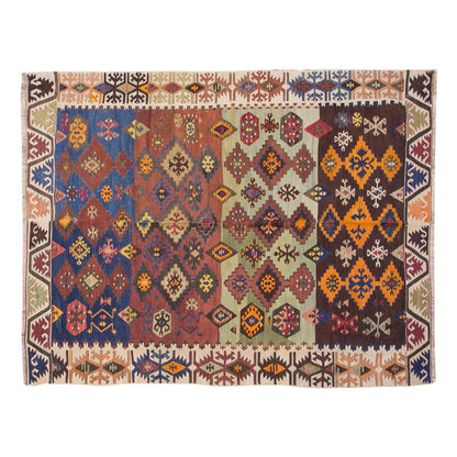Vintage Turkish Rug, 159 x 210 cm, 5.2 x 6.10 ft