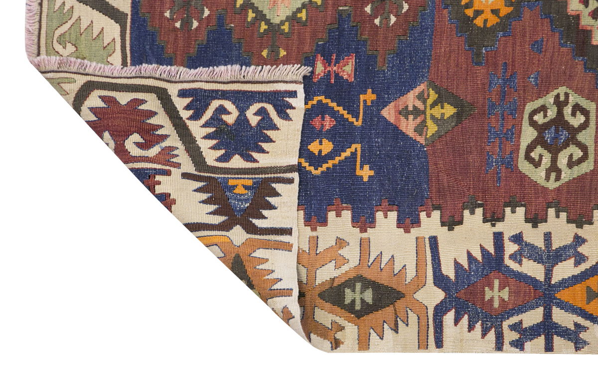 Vintage Turkish Rug, 159 x 210 cm, 5.2 x 6.10 ft