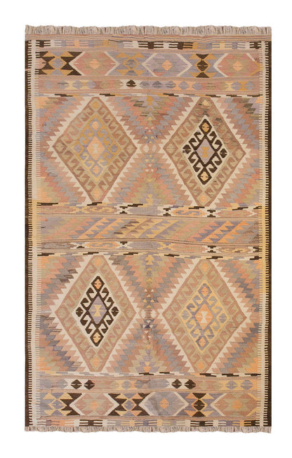 Vintage Turkish Rug, 164 x 262 cm, 5.4 x 8.7 ft
