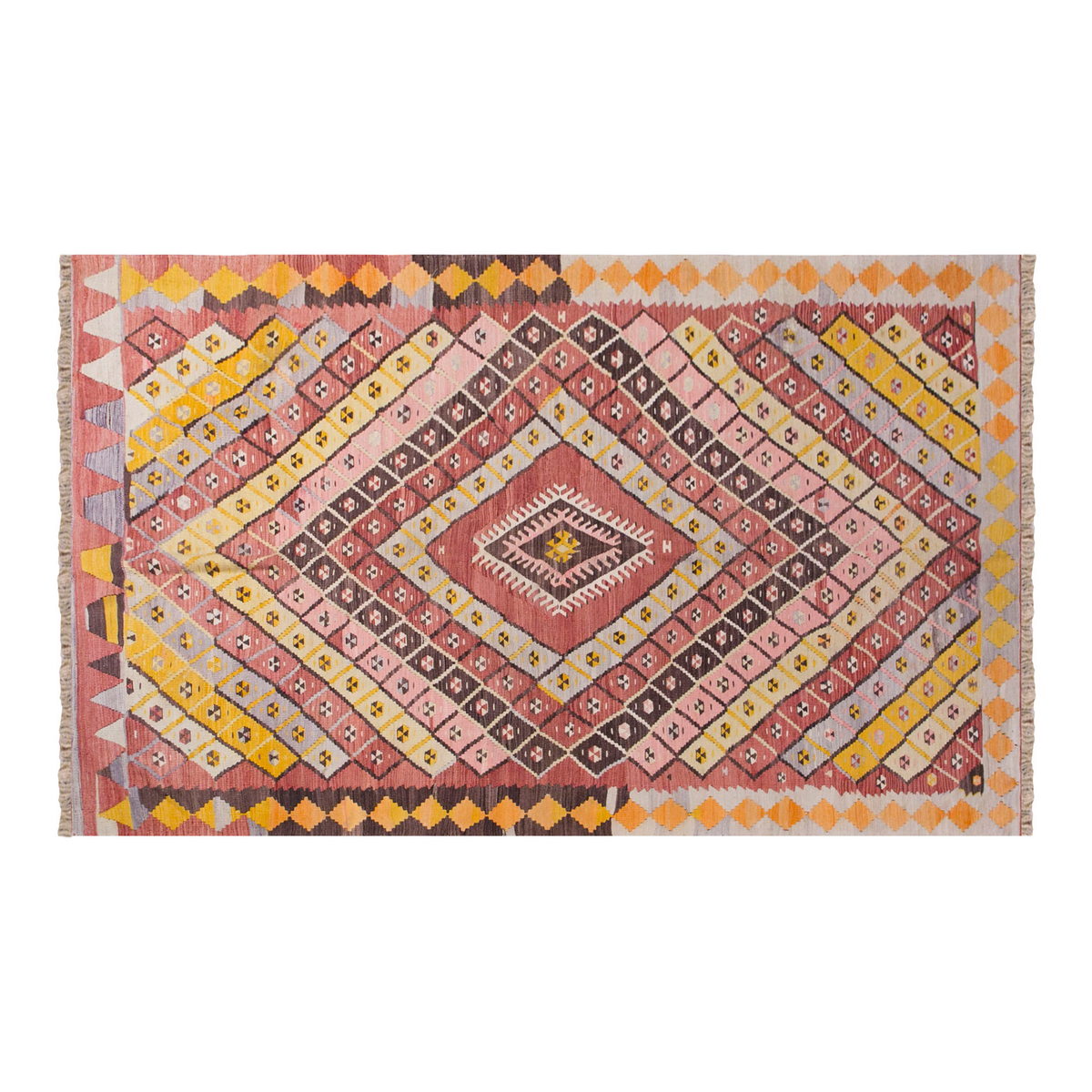 Vintage Turkish Rug, 166 x 306 cm, 5.5 x 10 ft