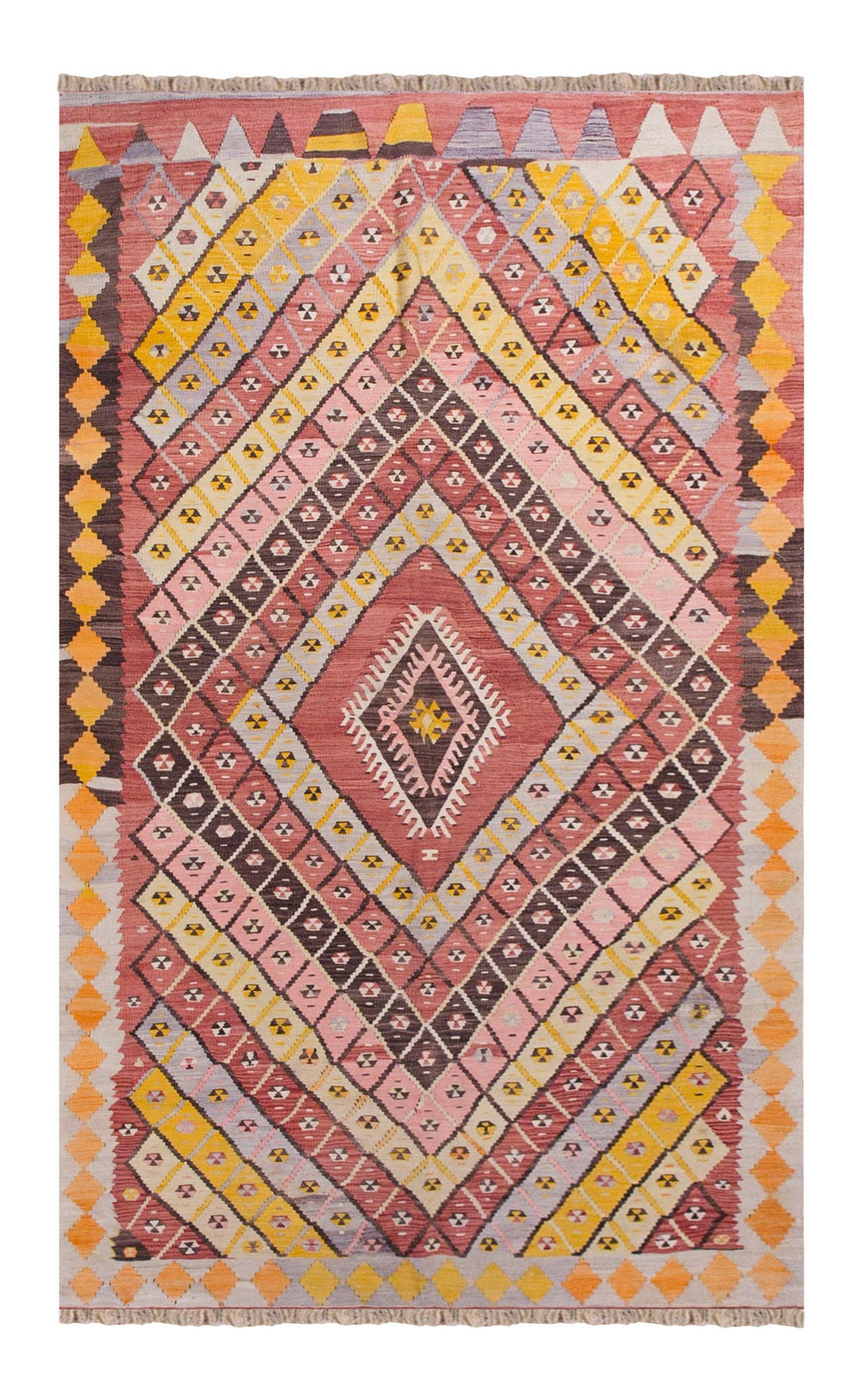 Vintage Turkish Rug, 166 x 306 cm, 5.5 x 10 ft
