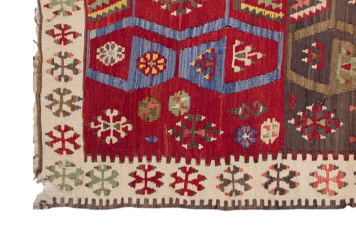 Vintage Turkish Rug, 167 x 92 cm, 5.5 x 3.0 ft