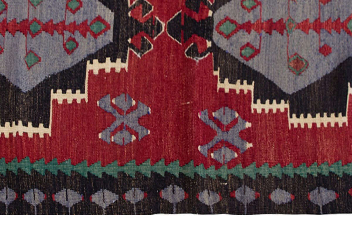 Vintage Turkish Rug, 170 x 84 cm, 5.6 x 2.9 ft