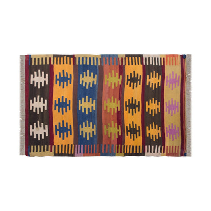 Vintage Turkish Rug, 187 x 116 cm, 6.1 x 3.9 ft