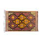 Vintage Turkish Rug, 2.10 x 3.4 ft Rug, 87 x 104 cm