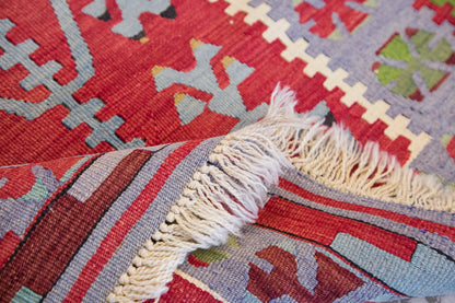 Vintage Turkish Rug, 2.10 x 4.2 ft, 87 x 127 cm