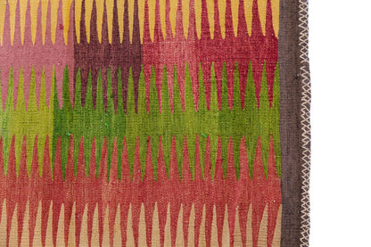 Vintage Turkish Rug, 2.11 x 3 ft Rug, 91 x 93 cm