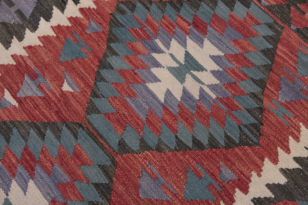 Vintage Turkish Rug, 2.11 x 4.1 ft Rug, 90 x 125 cm