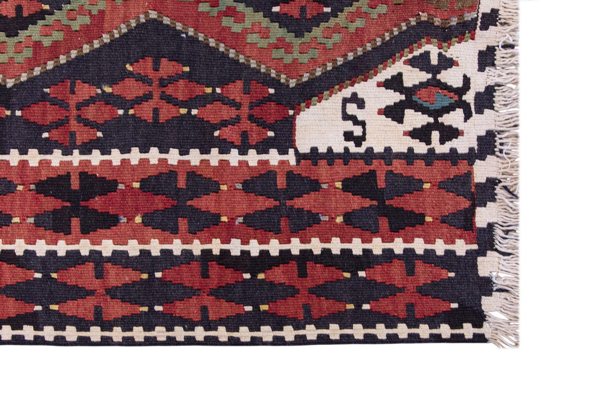 Vintage Turkish Rug, 2.11 x 4.10 ft Rug, 91 x 148 cm