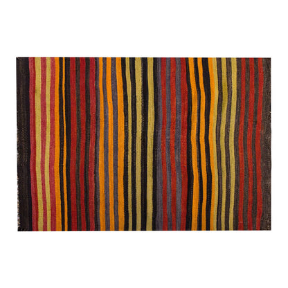 Vintage Turkish Rug, 2.11 x 4.6 ft Rug, 89 x 138 cm