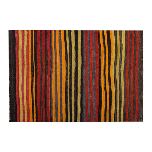 Vintage Turkish Rug, 2.11 x 4.6 ft Rug, 89 x 138 cm