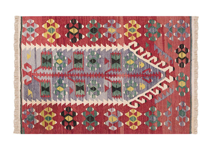 Vintage Turkish Rug, 2.11 x 4.6 ft Rug, 89 x 139 cm