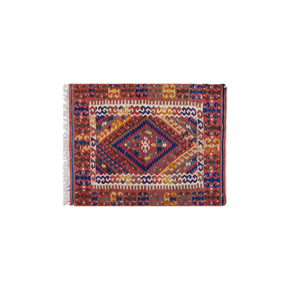 Vintage Turkish Rug, 2.11 x 4 ft Rug, 90 x 123 cm