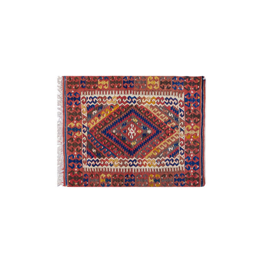 Vintage Turkish Rug, 2.11 x 4 ft Rug, 90 x 123 cm