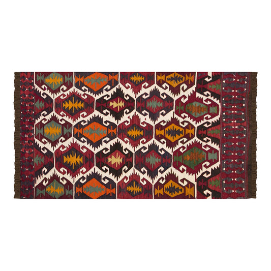 Vintage Turkish Rug, 2.11 x 5.3 ft Rug, 89 x 162 cm