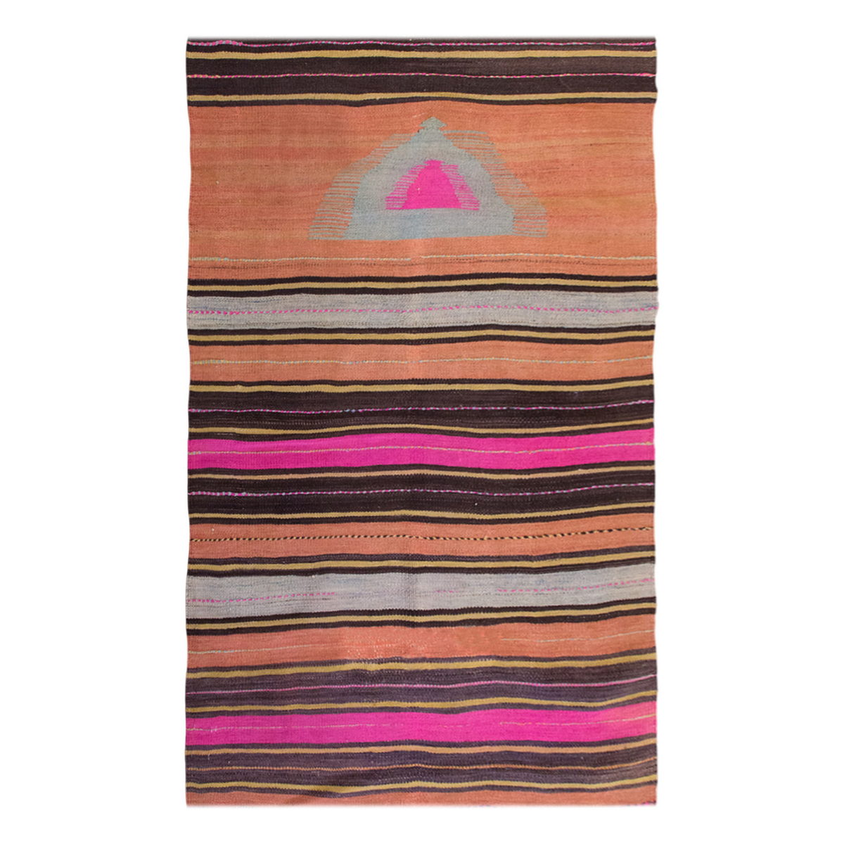 Vintage Turkish Rug, 2.11 x 5 ft Rug, 90 x 153 cm