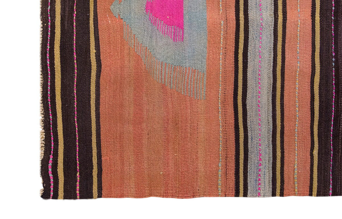Vintage Turkish Rug, 2.11 x 5 ft Rug, 90 x 153 cm