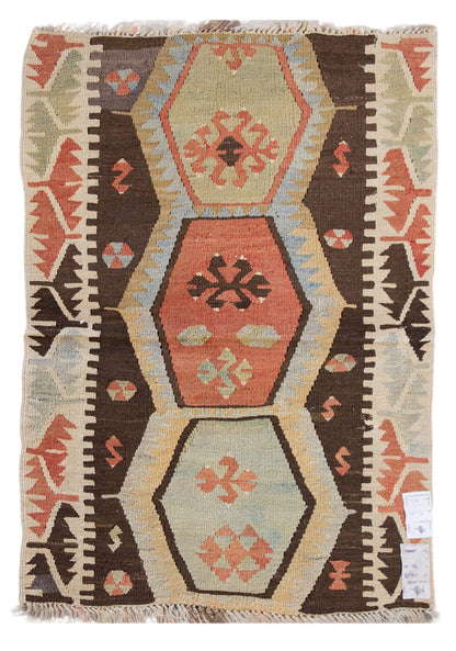 Vintage Turkish Rug, 2.3 x 2.11 ft Rug, 70 x 90 cm