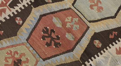 Vintage Turkish Rug, 2.3 x 2.11 ft Rug, 70 x 90 cm