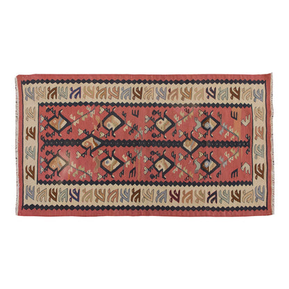 Vintage Turkish Rug, 2.3 x 4.5 ft Rug, 71 x 137 cm