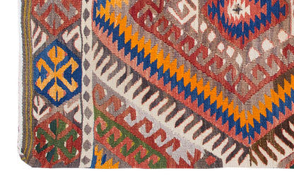 Vintage Turkish Rug, 2.3 x 4.7 ft Rug, 71 x 140 cm