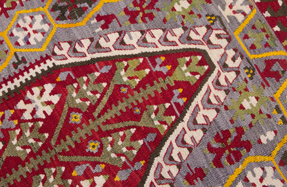 Vintage Turkish Rug, 2.5 x 4.1 ft Rug, 74 x 125 cm