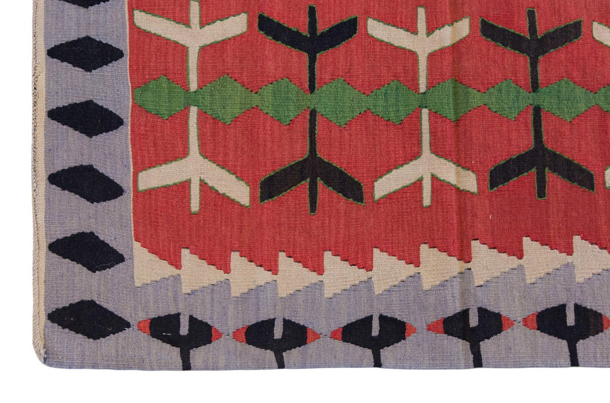 Vintage Turkish Rug, 2.5 x 4 ft Rug, 75 x 122 cm