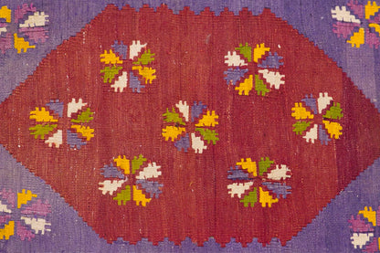 Vintage Turkish Rug, 2.6 x 3.10 ft Rug, 78  x 118 cm