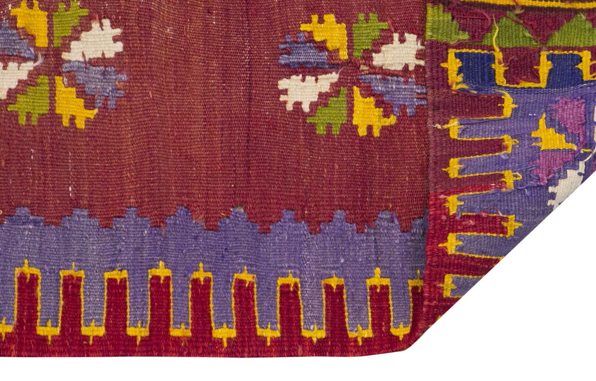 Vintage Turkish Rug, 2.6 x 3.10 ft Rug, 78  x 118 cm