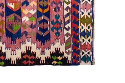 Vintage Turkish Rug, 2.7 x 3.10 ft Rug, 79 x 118 cm