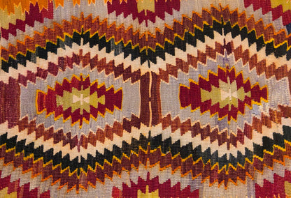 Vintage Turkish Rug, 2.7 x 3.11 ft Rug, 80 x 120 cm